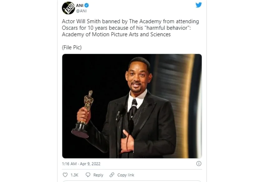Academy action against Will Smith after scandal, January banned for Will Smith, 10-year Oscar ban on Will Smith, Will Smith News, 94 Academy Awards ceremony, Chris Rock, Will Smith slaps Chris Rock, Oscar 2022, Will Smith resigns from Academy membership, Hollywood, Jada Pinkett Smith , Will Smith, Oscar, Will Smith, Chris Rock, Will Smith banned from Oscars for 10 years