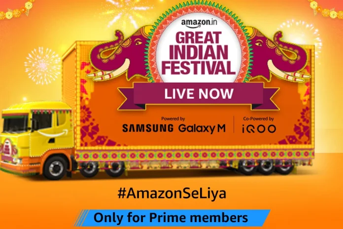 Amazon Great Indian Festival Sale 2022 Live for Prime Members: Amazon Great Indian Festival Sale 2022 Goes Live for Prime Members: Deals, Offers, Discounts, More