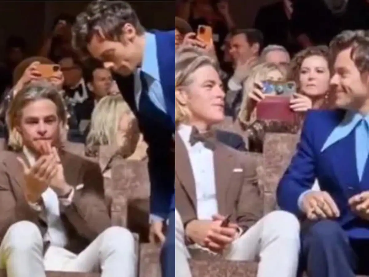Did Harry Styles Spit On Chris Pine At The 'Don't Did Harry Styles Spit On Chris Pine At The 'Don't Worry Darling' Premiere? Manager told the truth of the viral video