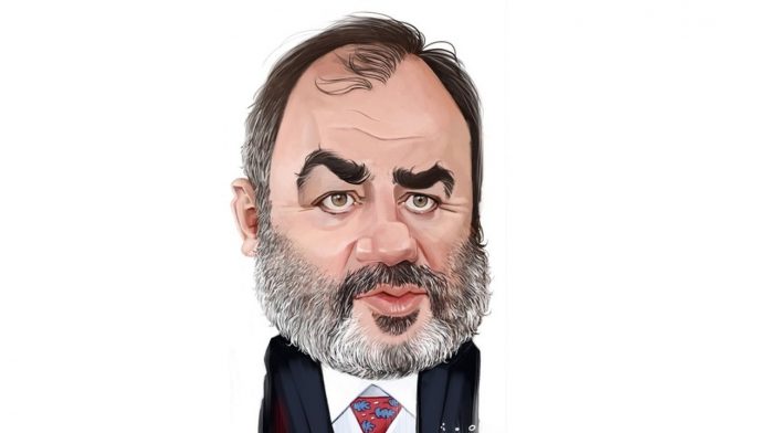 Francois Braun | The echoes caricature par ioO, pour Les Echos
