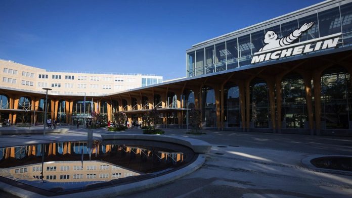 La nouvelle façade du siège de Michelin.