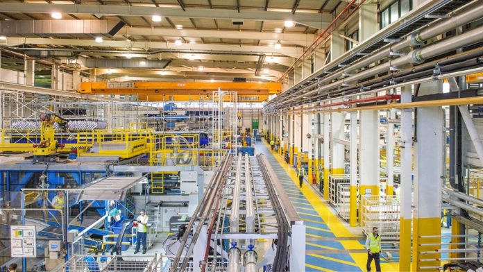 Usine de l'équipementier automobile Plastic Omnium