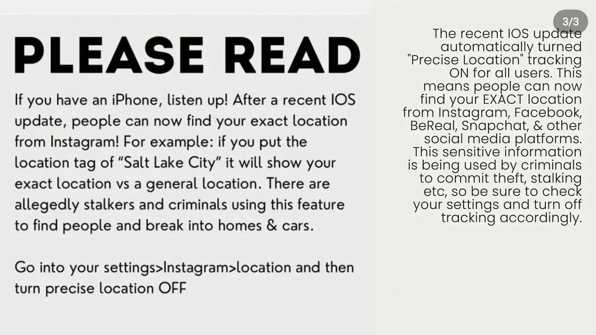 Instagram exact location: Viral post spreading misinformation leads to meme-fest, Instagram Precise Location: Viral Posts Spreading Misinformation Lead to Meme-Fest, Company Clarifies