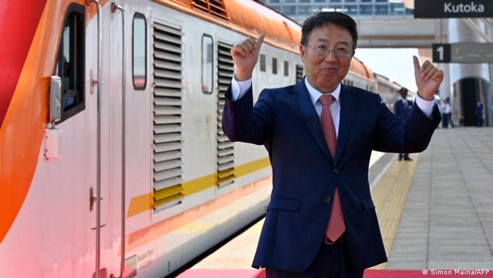 Kenya Starting signal for the Standard Gauge Railway