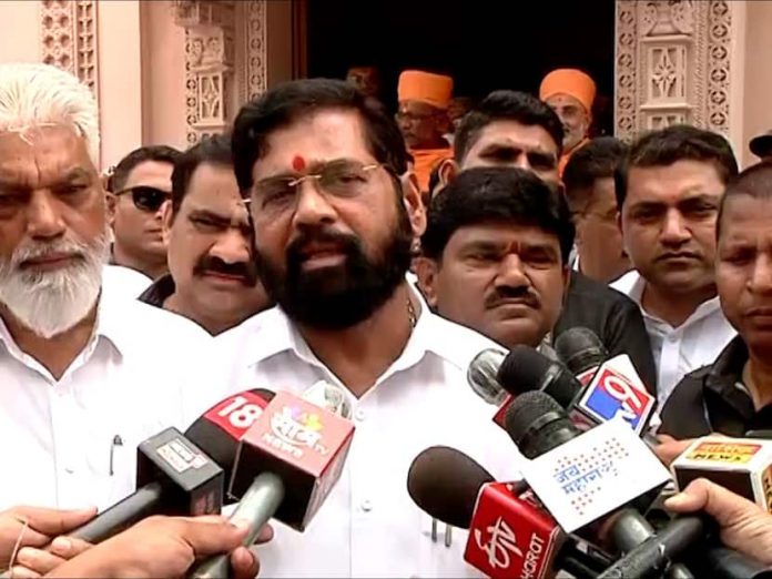 Maharashtra News Nashik News Chief Minister Eknath Shinde said after Maharashtra News Nashik News Chief Minister Eknath Shinde said after Chhagan Bhujbal's Saraswati photo statement