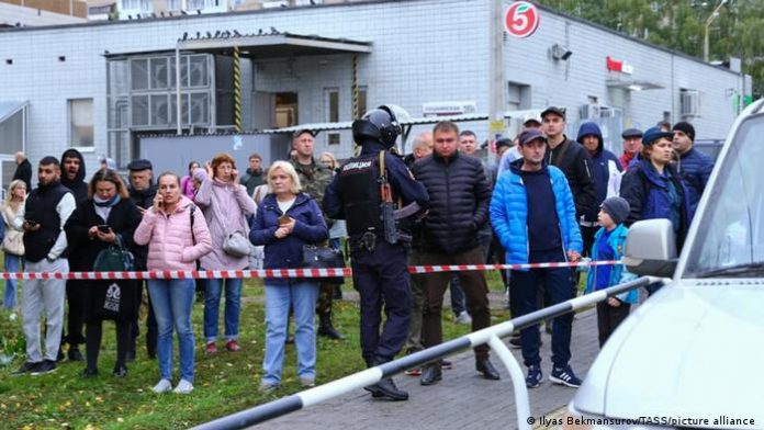 Russia I School shooting in Izhevsk