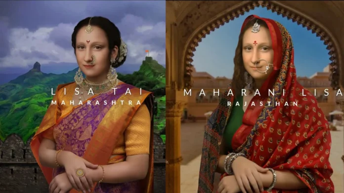 महाराष्ट्राची लिसा ताई ते बिहारची Lisa देवी, मोनालिसाचा इंडियन मेकओव्हर पाहिलात का? 