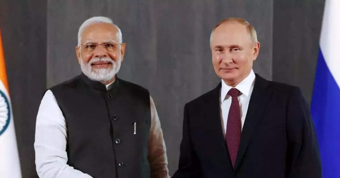  Narendra Modi, present age not war, Modi's warning on Ukraine war;  SCO Summit on Ukraine War Prime Minister Narendra Modi and Russian President Vladimir Putin meeting in Samarkand

