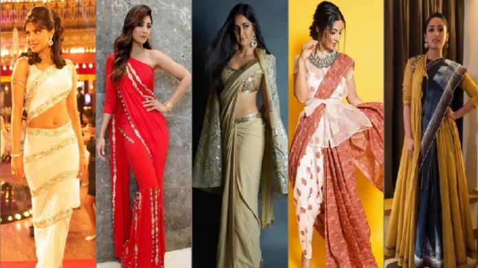 Navratri 2022 : अवघ्या 2 मिनिटात नेसा परफेक्ट साडी..सेलिब्रिटी स्टायलिस्टनं दिल्या सोप्या Tips
