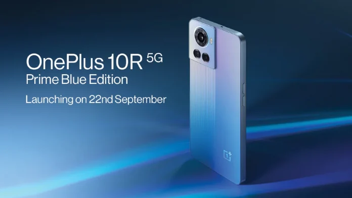 OnePlus 10R 5G Prime Blue Edition Launched in India: Price, Specifications