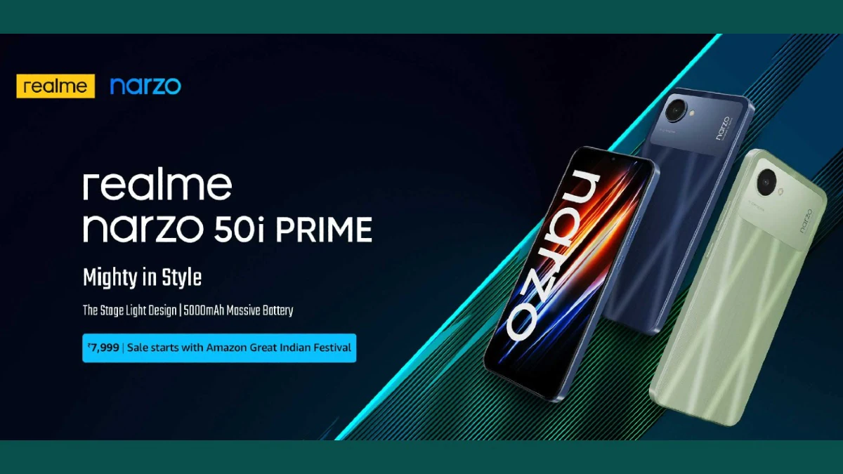 Realme Narzo 50i Prime Launched in India with 5,000mAh Battery: Realme Narzo 50i Prime With 5,000mAh Battery Launched in India: Price, Specifications
