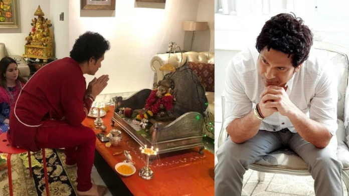 Sachin Tendulkar's luxurious bungalow at Perry Cross Road Mumbai Sachin Tendulkar : घर नाही महाल म्हणा महाल! सचिन तेंडूलकरचा आलिशान बंगला पाहिला का?