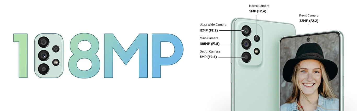 Samsung Galaxy A73 is 'the smartphone' for 5G photography enthusiasts A73 Desktop 1400x450 2 Cam