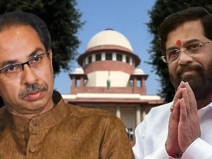 Shiv Sena vs Eknath Shinde hearing in Supreme Court Shiv Shiv Sena vs Eknath Shinde hearing in Supreme Court Shiv Sena exposes Shinde's group game plan in Election Commission