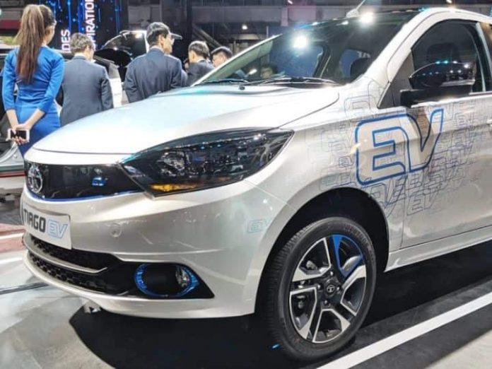 Tata Tiago Ev Tata Motors to launch electric version of Tata Tiago Ev Tata Motors to launch electric version of Tiago hatchback on September 28