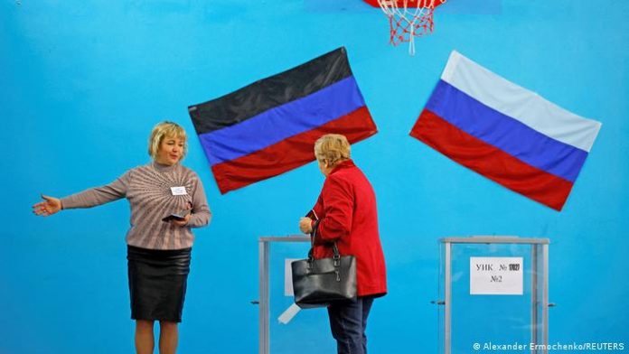 Ukraine War |  Sham referendum in Donetsk