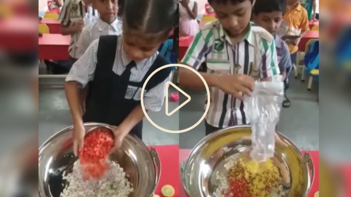 कुणी टोमॅटो आणला तर कुणी कांदा..., VIDEO पाहून तुमच्याही तोंडाला पाणी सुटेल!