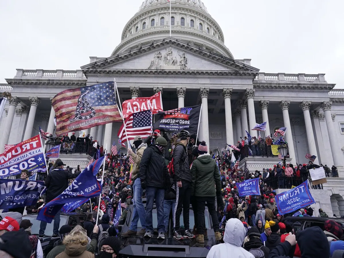US Capitol Attack: Accused of attacking US Parliament sentenced to US Capitol Attack: Accused of attacking US Parliament sentenced to 7 years, linked to militia group