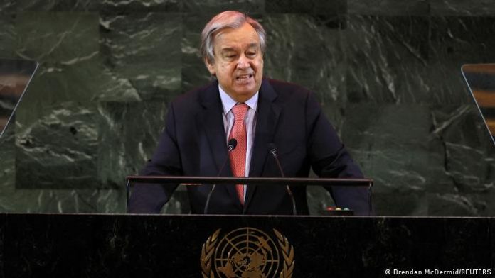 UN Secretary-General Antonio Guterres