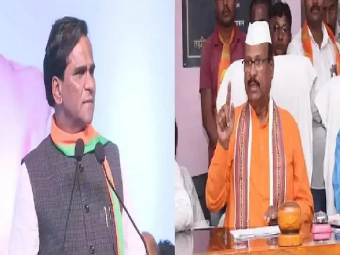 Conflict between Aurangabad Eknath Shinde Abdul Sattar and BJP Raosaheb Conflict between Aurangabad Eknath Shinde Abdul Sattar and BJP Raosaheb Danve over elections