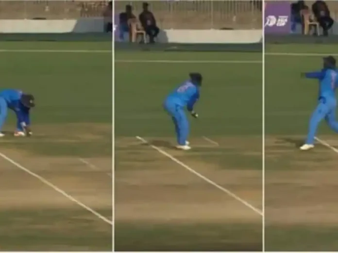 Deepti Sharma perfect fielding and runout in IND vs SL Asia Cup match, watch video

