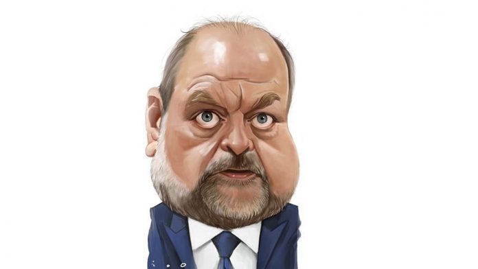 Caricature par ïoO, pour « Les Echos »