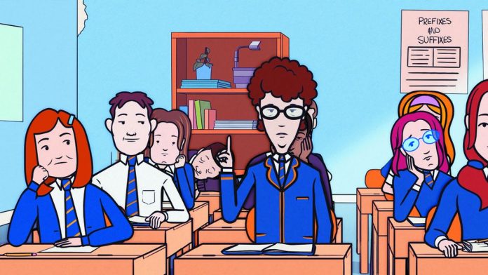 Letter from Dinard 3: the impostor at the top of «My old school», quand un passé incroyable mais vrai reprend vie en dessin animé.