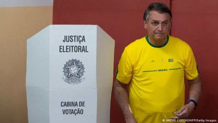 Brazil Rio de Janeiro |  Brazil Election 2022 - Jair Bolsonaro voting