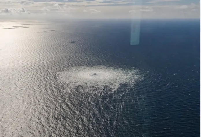 Nord Stream pipeline rupture in the Baltic Sea causes massive methane leak

