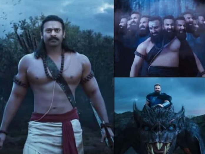 Prabhas Adipurush's teaser released in Ayodhya, Saif Ali Khan's Ravana look, caught attention

