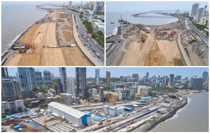 SC revises its order, allows BMC to start partial development work in ongoing Mumbai Coastal Road project

