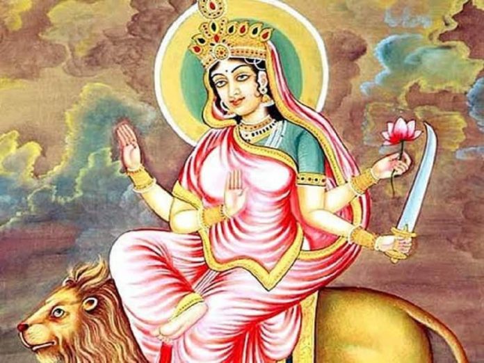 Sharadiya Navratri 2022 Goddess Katyayani is worshiped on the sixth day of Navratri Marathi News

