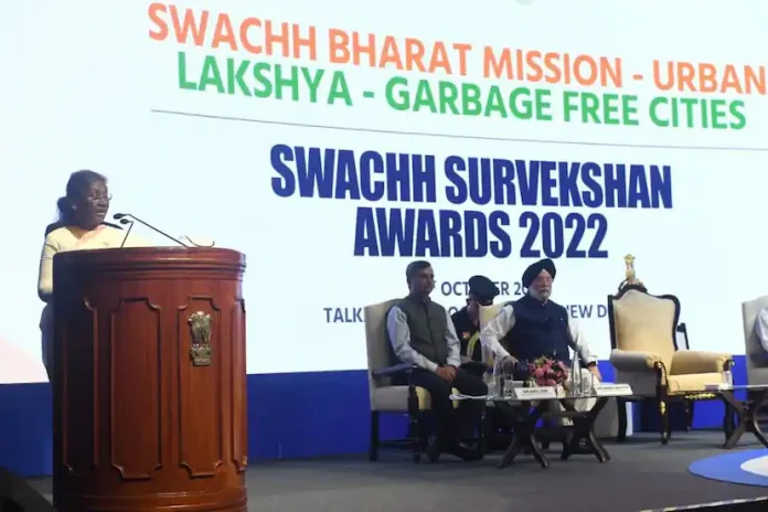 Swachh Survekshan Puraskar 2022 Indore was adjudged the cleanest city Swachh Survekshan Puraskar 2022 Indore was adjudged the cleanest city for the sixth time in a row